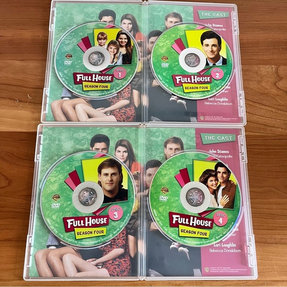 Full House Full Season 4 Set 4 DVD Discs - Picture 3 of 3